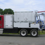 pump truck driver side